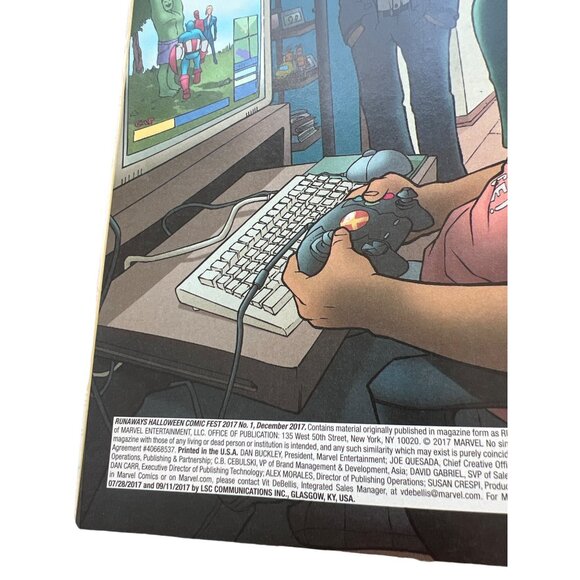 Runaways #1 Marvel Comic Book Halloween ComicFest 2017 - Picture 3 of 4